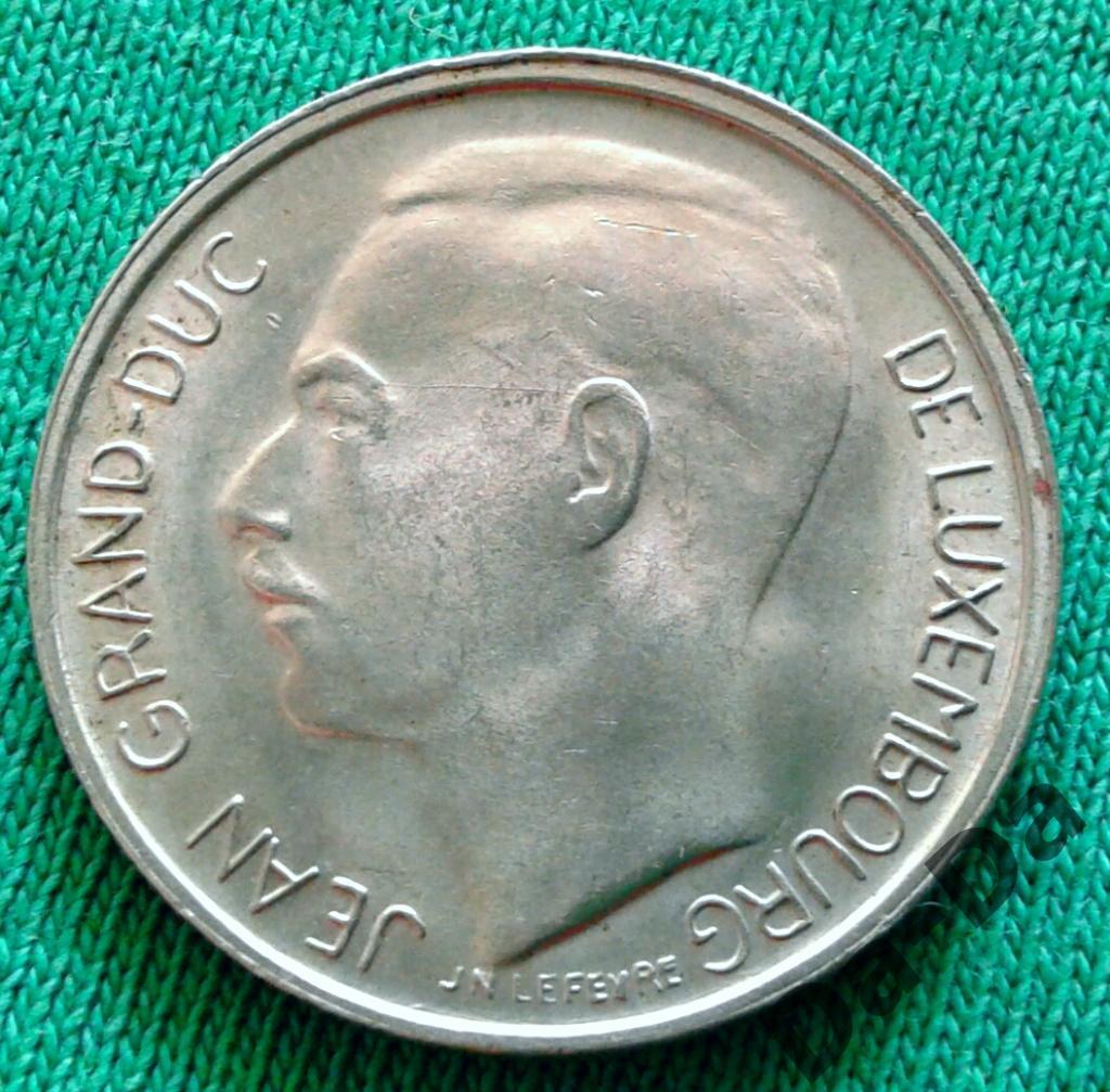 Люксембург 1 франк 1970 г. (1204)