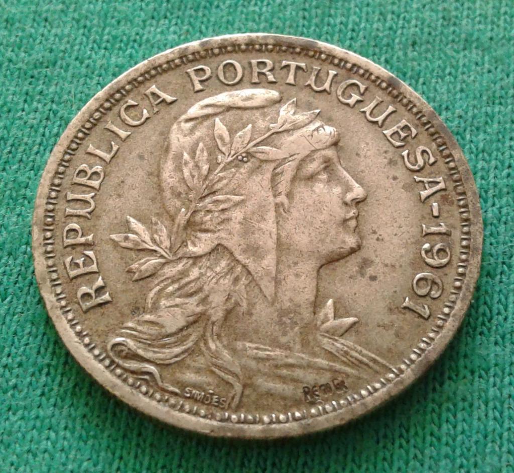 Португалия 50 сентаво 1951 г. (1238) 1