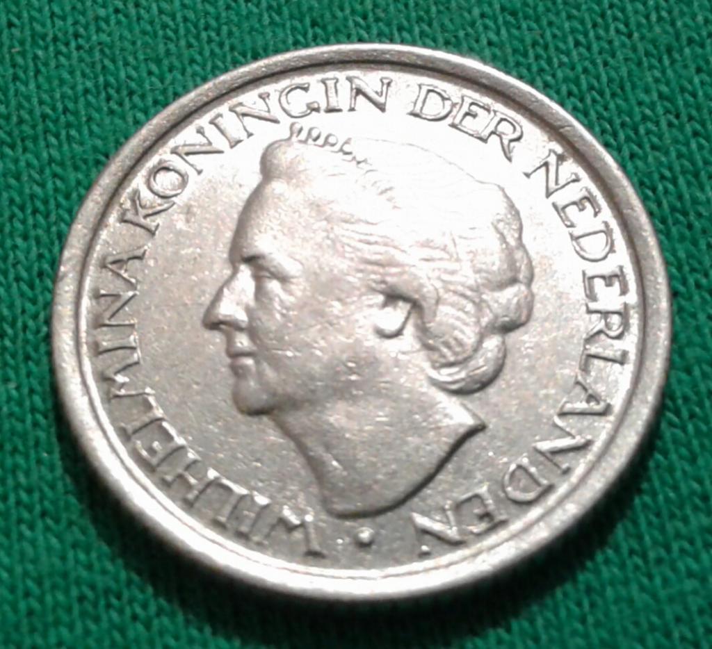 Нидерланды 25 центов 1948 г. (1126) 1
