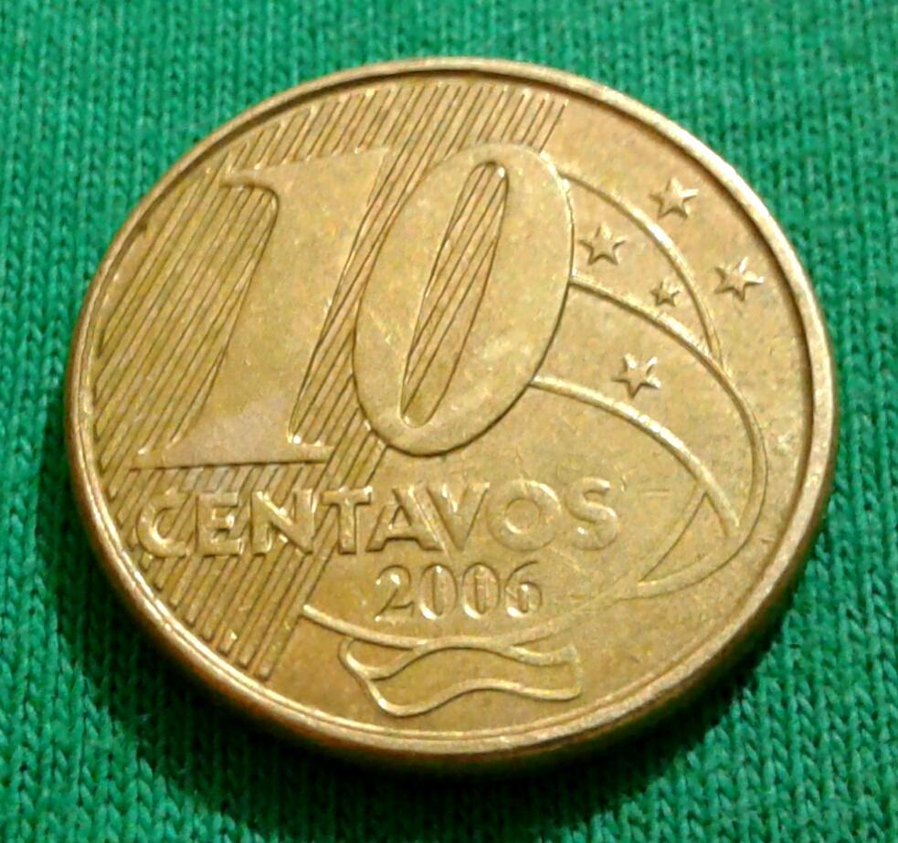 Бразилия 10 сентаво 2006 г. (908) 1