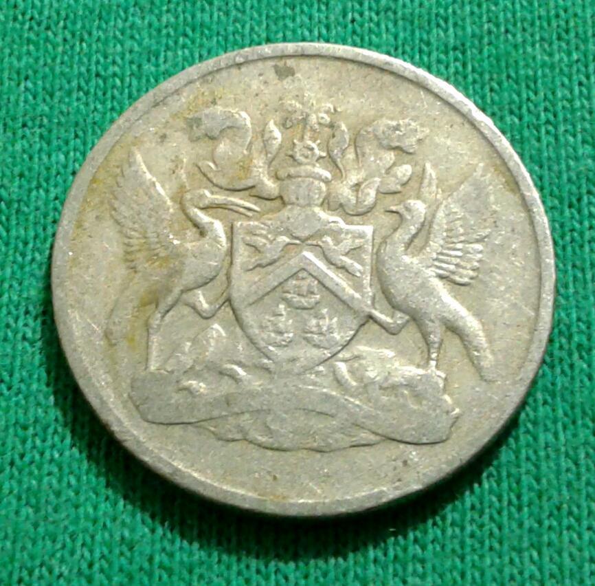 Тринидад и Тобаго 25 центов 1966 г. (220) 1