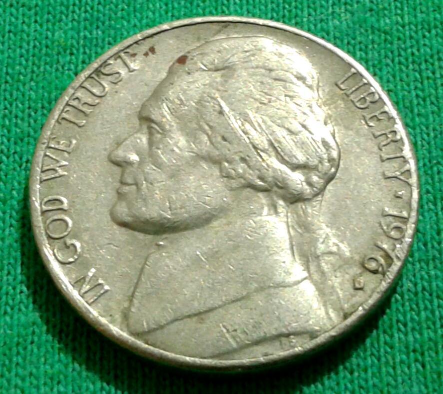 США 5 центов 1976 г. (222)