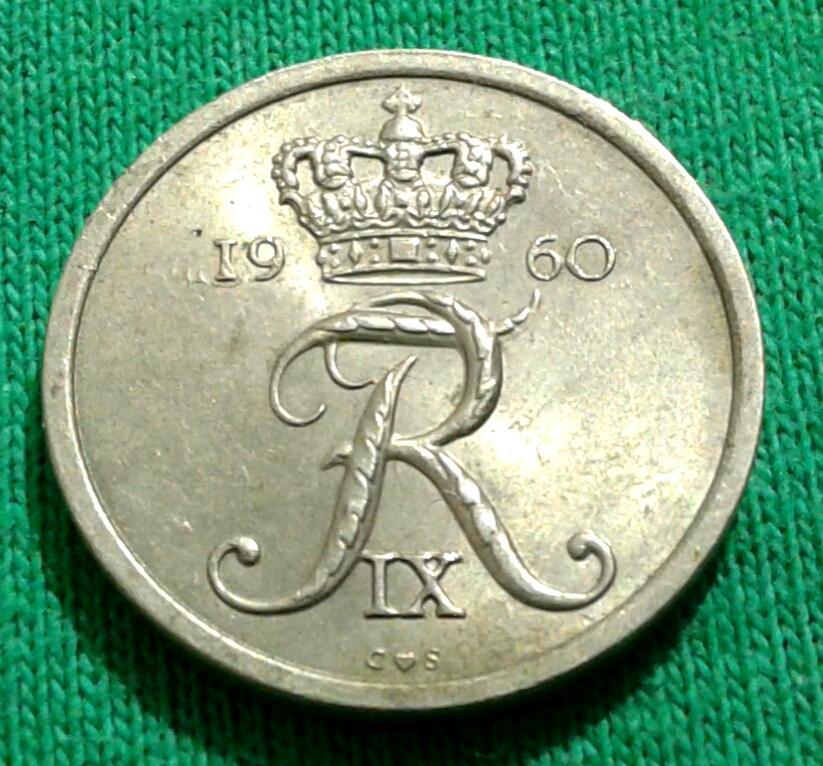 Дания 10 эре 1960 г. (226)