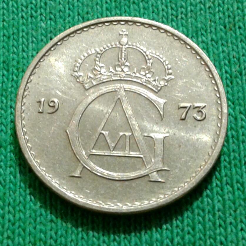 Швеция 10 эре 1973 г. (246)