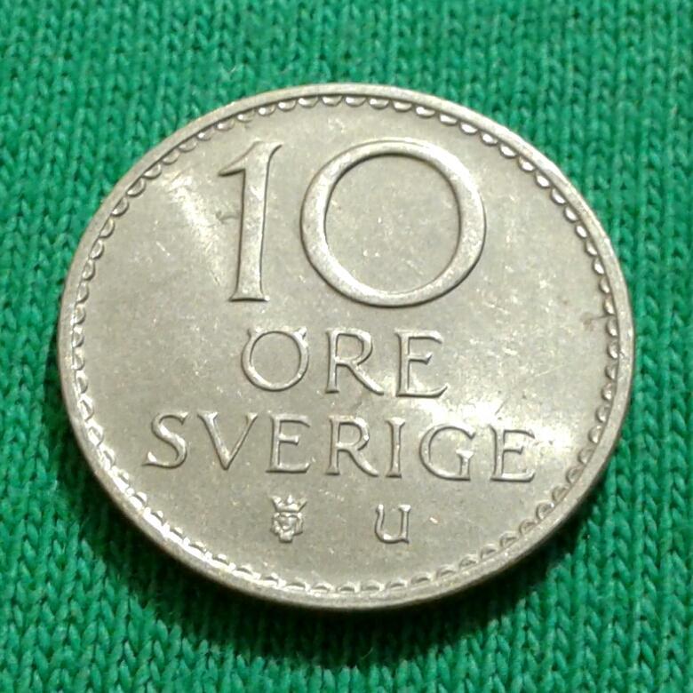 Швеция 10 эре 1973 г. (246) 1