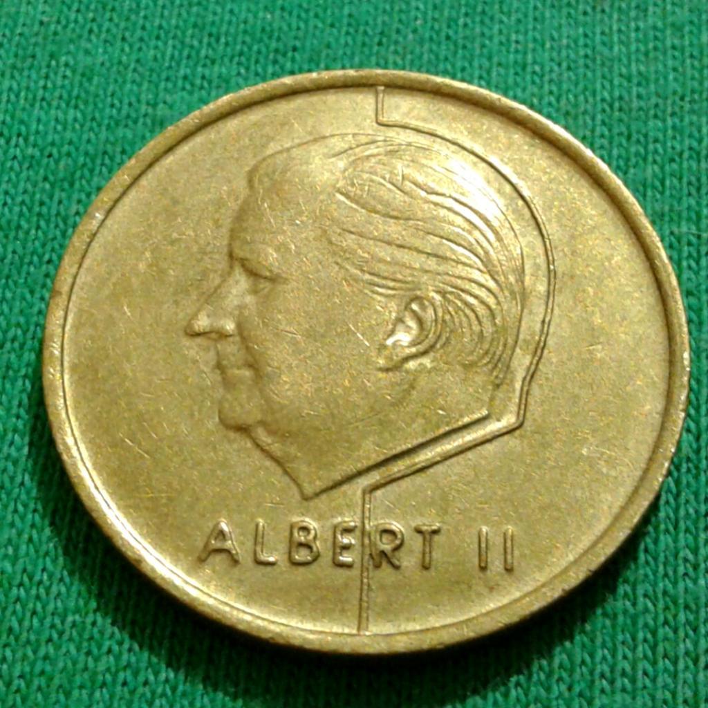 Бельгия 5 франков 1994 г. (147)