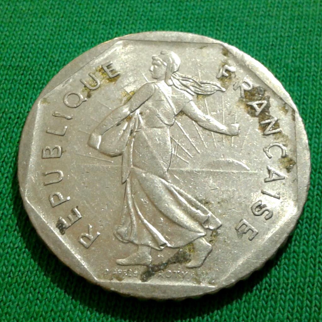 Франция 2 франка 1979 г. (1311) 1