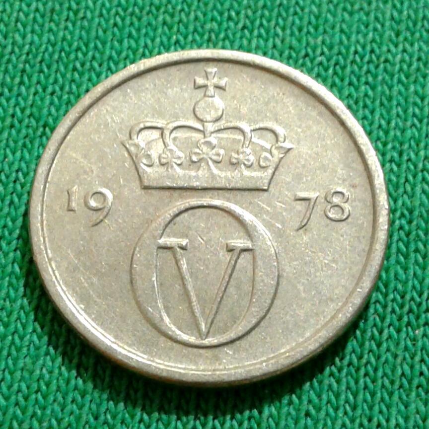 Норвегия 10 эре 1978 г. (266)