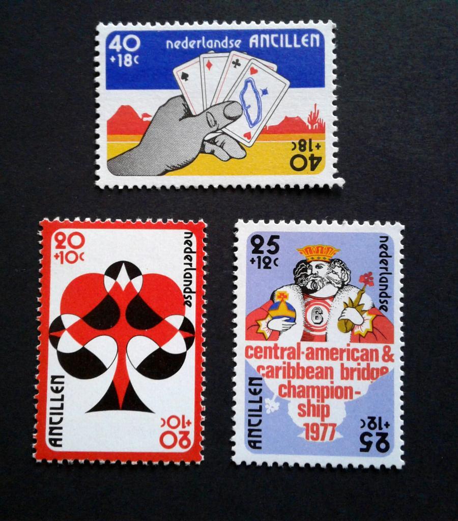 ** Нидерланды 1977 г. Чемпионат Мира по бриджу, Игральные карты