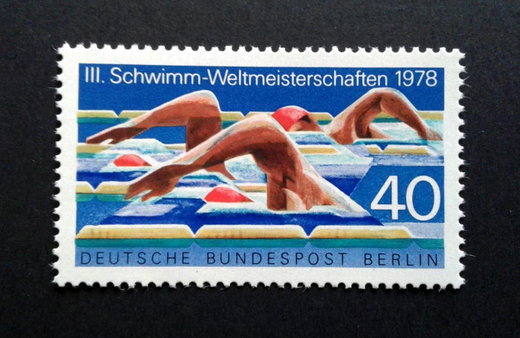 ** Германия Берлин 1978 г. Чемпионат Мира по плаванию, спорт