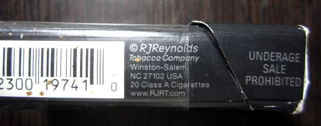 Пачка от сигарет Camel crush (стандарт). США 3