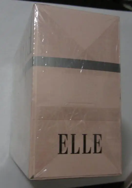 Запечатанный блок пачек сигарет ELLE № 3. Муляж 5
