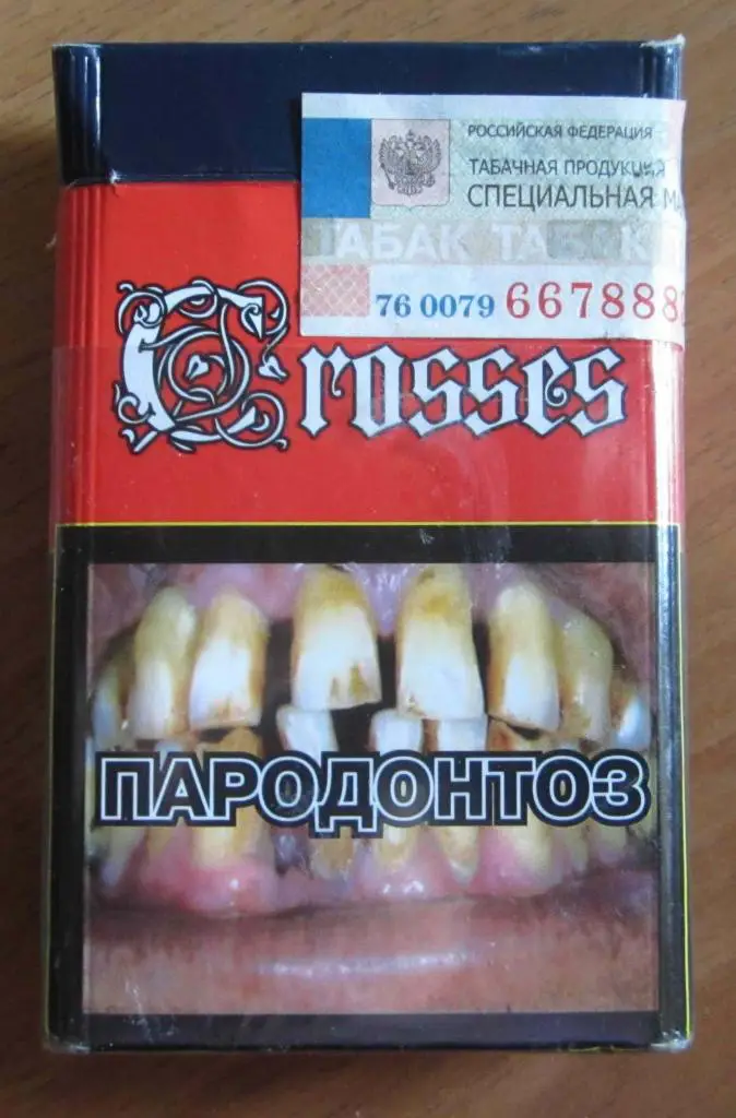 Пачка от сигарет Кресты (стандарт) 1