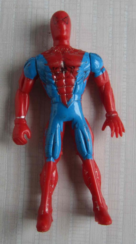 Солдатики. Человек-паук. Пластик жесткий. 9 см