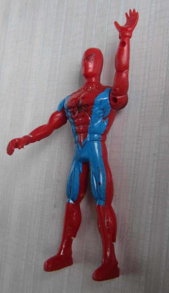 Солдатики. Человек-паук. Пластик жесткий. 9 см 2