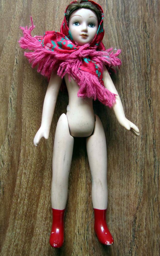 Фарфоровая кукла. 28 см. Винтаж 2