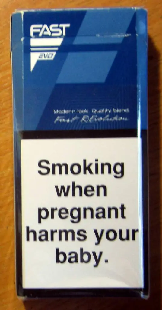 Пачка от сигарет Fast (тонкие,100, узк.). Белград, Сербия 1