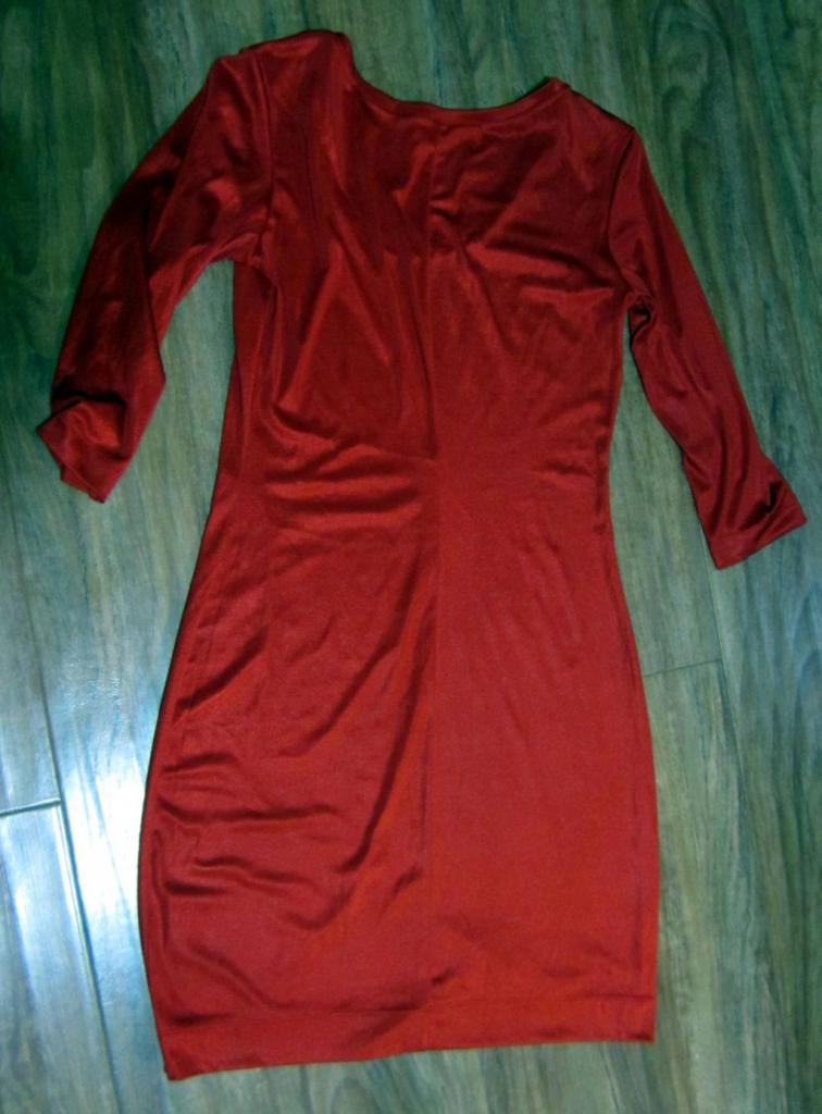 Платье красное. Стрейч 1
