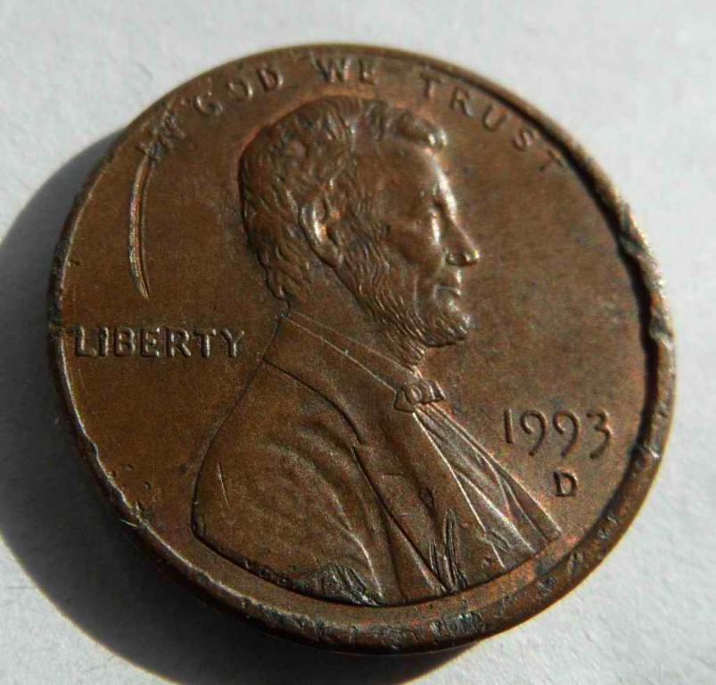 1 цент. 1993 г. (D). США