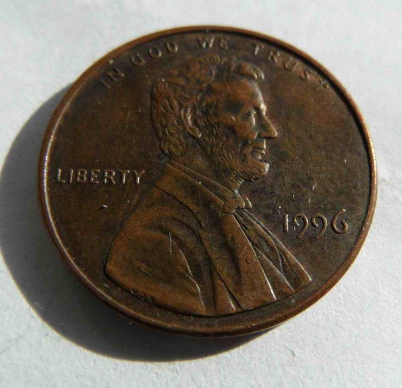 1 цент. 1996 г. США