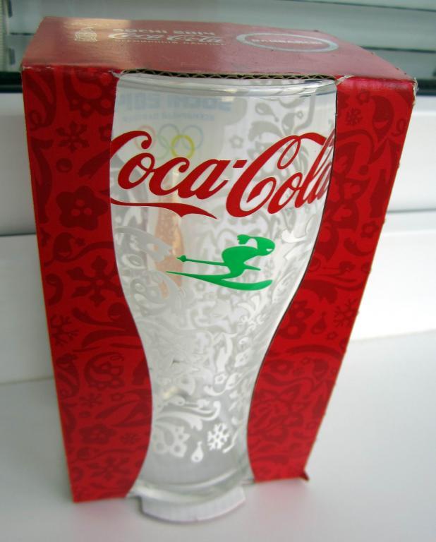 Новый коллекционный стакан Coca-Cola. Олимпиада, Сочи 2014 1