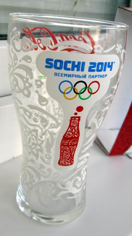 Новый коллекционный стакан Coca-Cola. Олимпиада, Сочи 2014 3