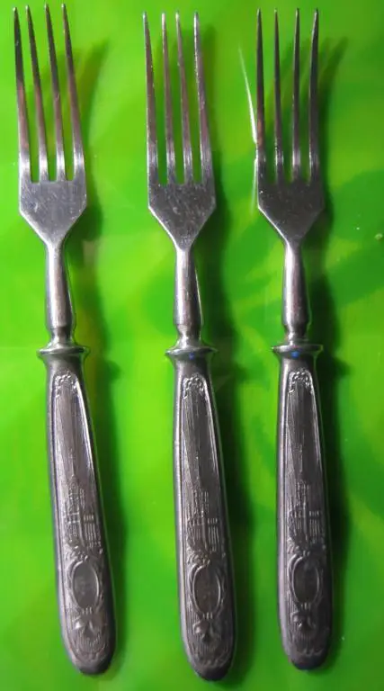 3 вилки. Завод им. Кирова, с. Павлово. СССР. Винтаж