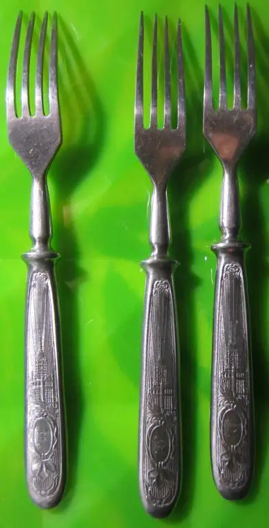 3 вилки. Завод им. Кирова, с. Павлово. СССР. Винтаж 1