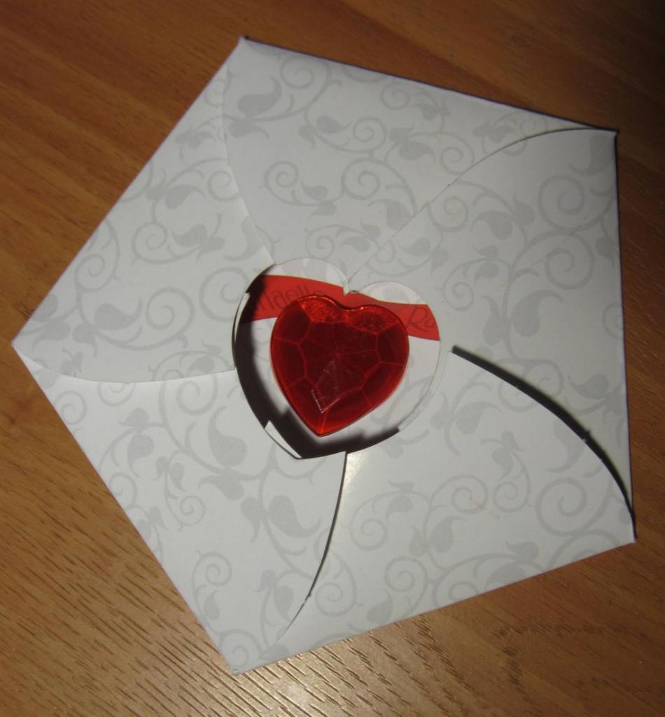Подарочный оригинальный конверт (упаковка), от Raffaello