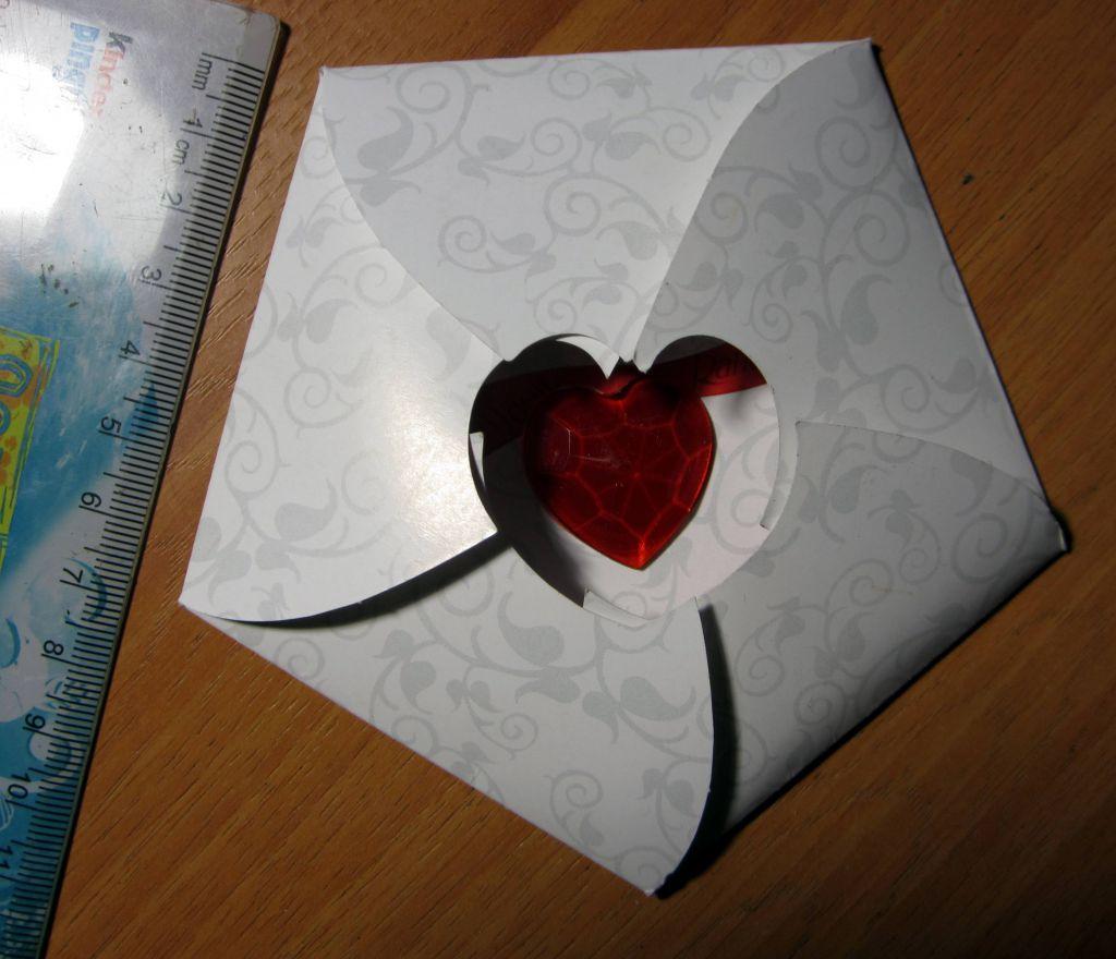 Подарочный оригинальный конверт (упаковка), от Raffaello 3