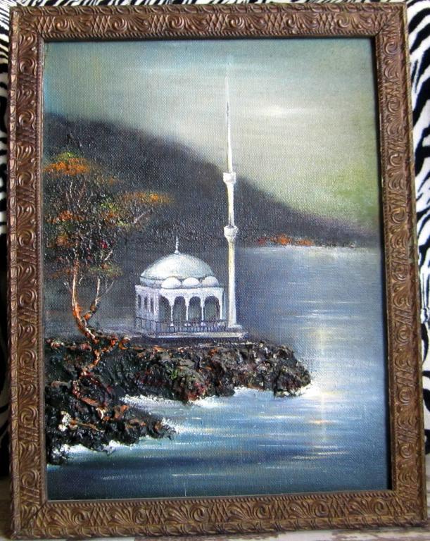 Объемная картина. Мечеть, с.Сарпи (Аджария - Турция). Неизвест. художник