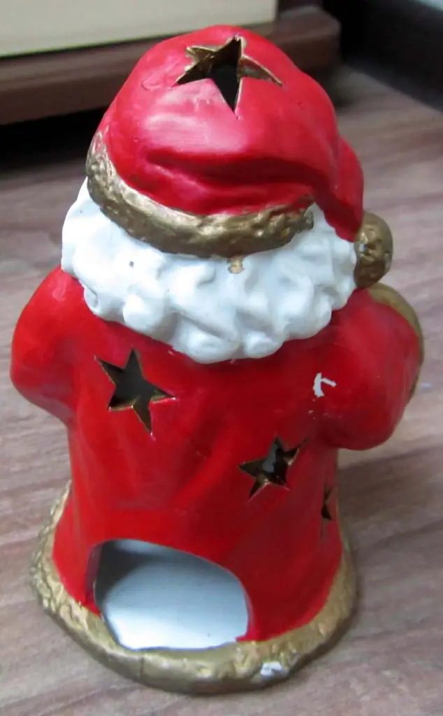 Дед Мороз. Керамика. Для подсветки изнутри. Polystar Europe collection 2