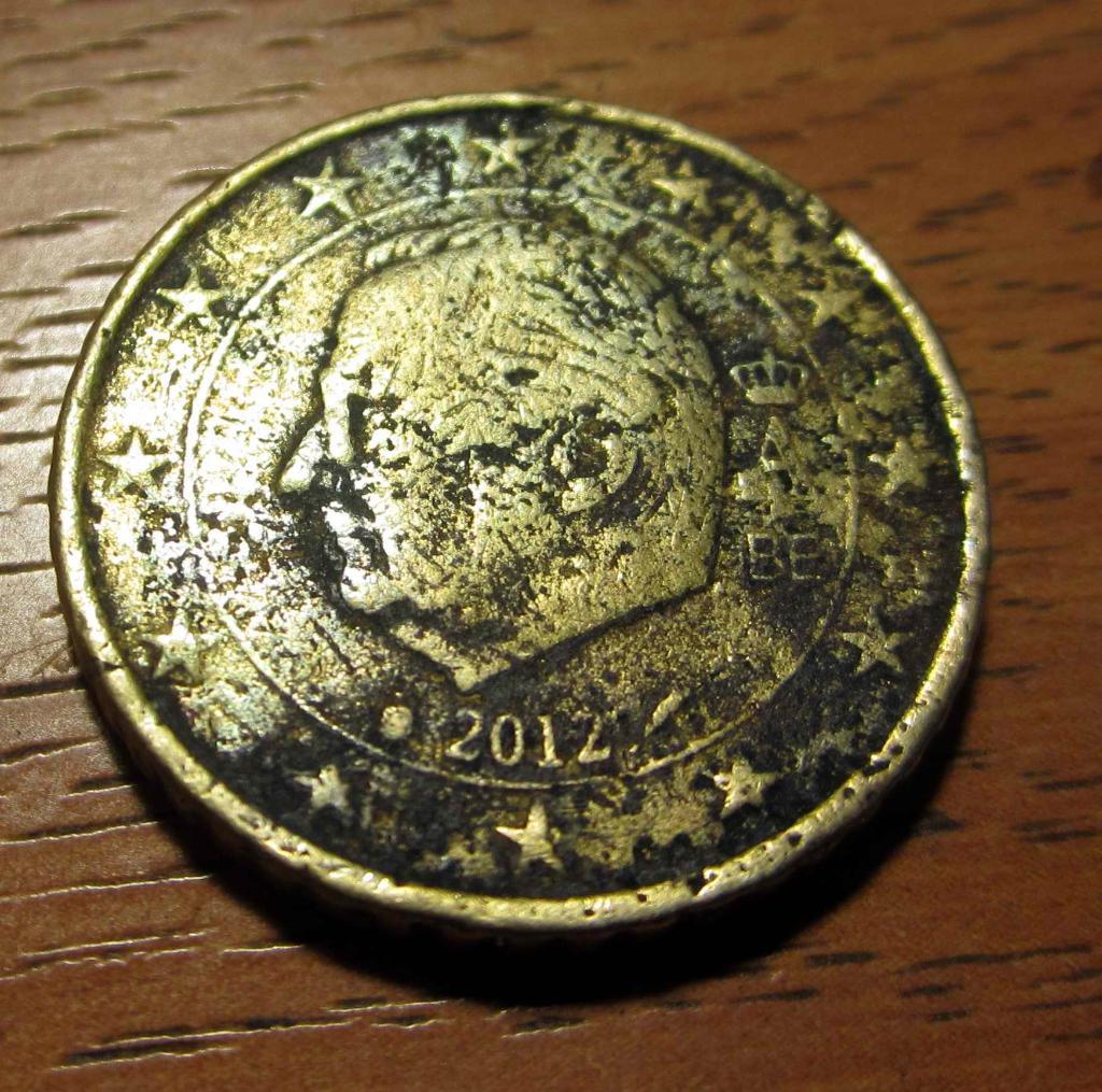 50 евро центов, 2012 г. Бельгия