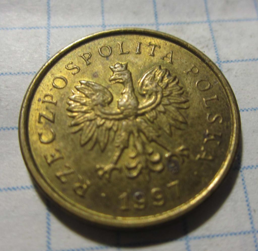 2 гроша 1997 г. Польша 1