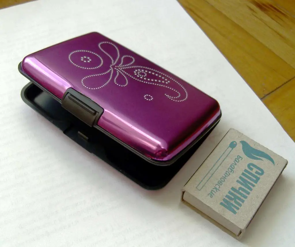 Новая визитница (для визиток и пластиковых карт) 3