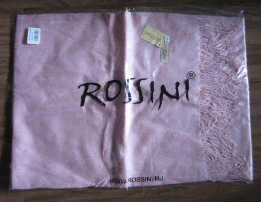 Палантин (накидка, шарф, кашне) Rossini. 180х70 см. Новый