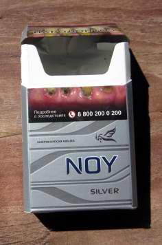 Пачка от сигарет Noy Ной (стандарт). Армения, экспорт 2