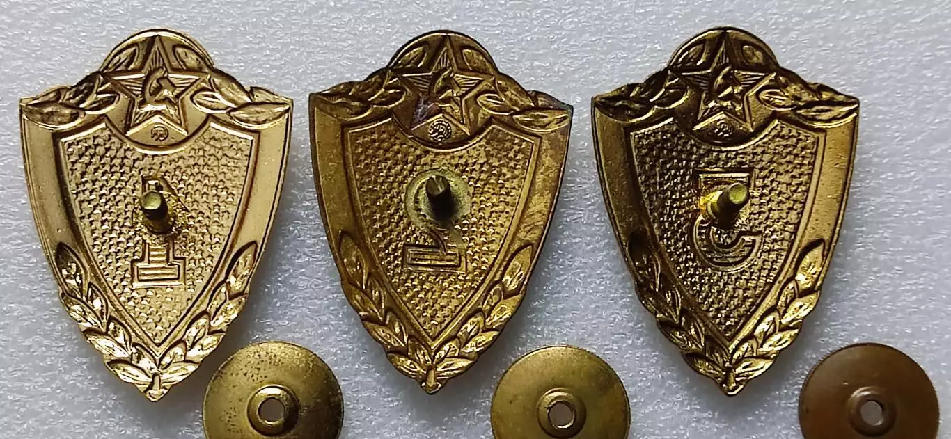 ВС СССР. СА. КЛАССНОСТЬ. СПЕЦИАЛИСТ 1 - 2 - 3 КЛАСС. ММД. ВИНТ. тяжелый. эмаль 1