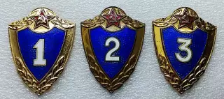 ВС СССР. СА. КЛАССНОСТЬ. СПЕЦИАЛИСТ 1 - 2 - 3 КЛАСС. ММД. ВИНТ. тяжелый. эмаль