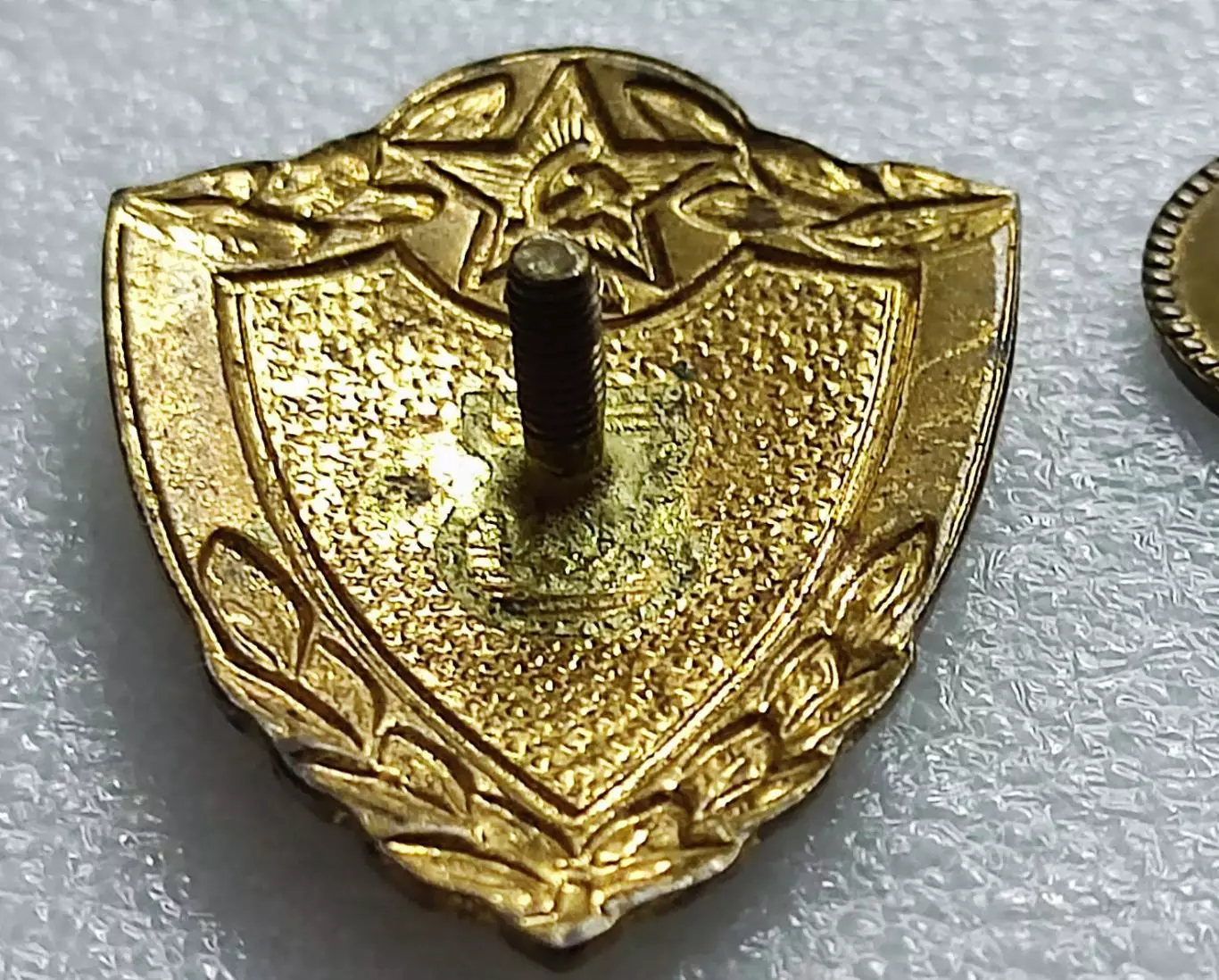 ВС СССР. СА. КЛАССНОСТЬ. СПЕЦИАЛИСТ 3 КЛАСС. ВИНТ. ММД буквами. тяжелый. эмаль 2