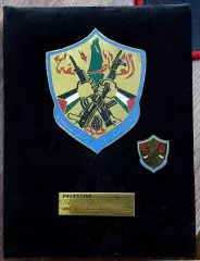 ФАТХ FATH ДВИЖЕНИЕ ЗА НАЦИОНАЛЬНОЕ ОСВОБОЖДЕНИЕ ПАЛЕСТИНЫ. ПЛАКЕТКА БЕЗ ЗНАЧКА