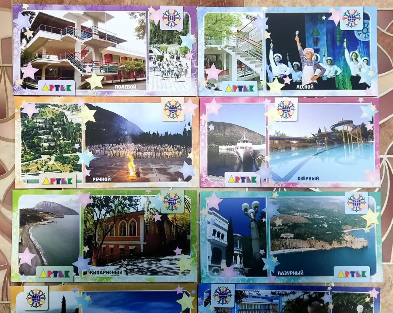 ЧУДЕСНЫЙ АРТЕК - НАБОР ОТКРЫТОК С ОПИСАНИЕМ И ИСТОРИЕЙ 2011 г. 10 открыток 3