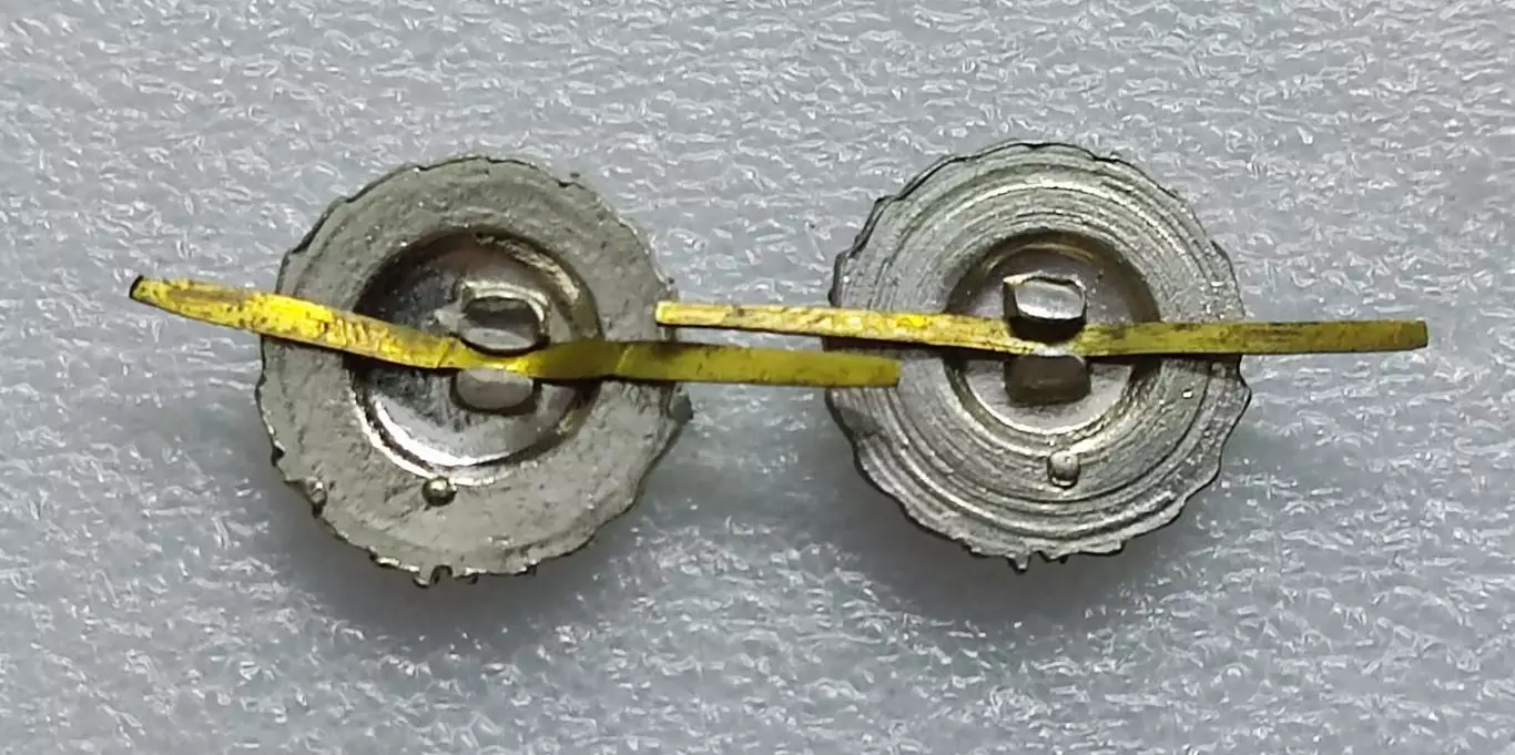 МВД УКРАИНА. ПЕТЛИЧНЫЕ ЗНАКИ СОТРУДНИКА ВНУТРЕННИХ ДЕЛ. ПАРА 1