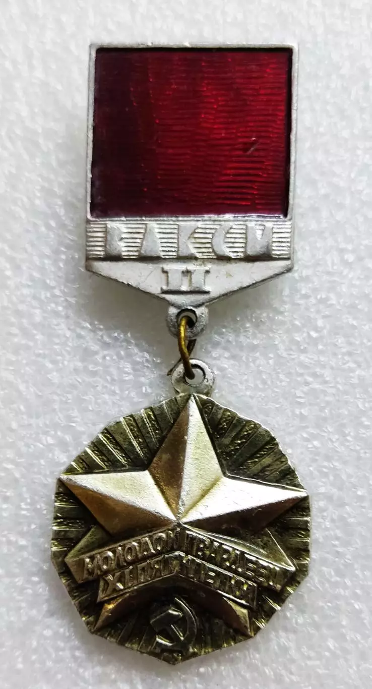 ЦК ВЛКСМ КОМСОМОЛ. МОЛОДОЙ ГВАРДЕЕЦ XI ПЯТИЛЕТКИ 2 степень