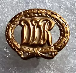 СПОРТ ГТО. ГДР НАГРАДНОЙ С ОТВЕРСТИЯМИ ДЛЯ ПЛАНКИ. ЗОЛОТО