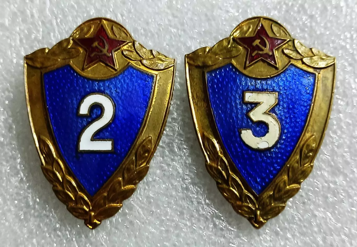 ВС СССР. СА.КЛАССНОСТЬ. СПЕЦИАЛИСТ 2 - 3 КЛАСС. ЛМД. ВИНТ. тяжелый. эмаль РЕДК