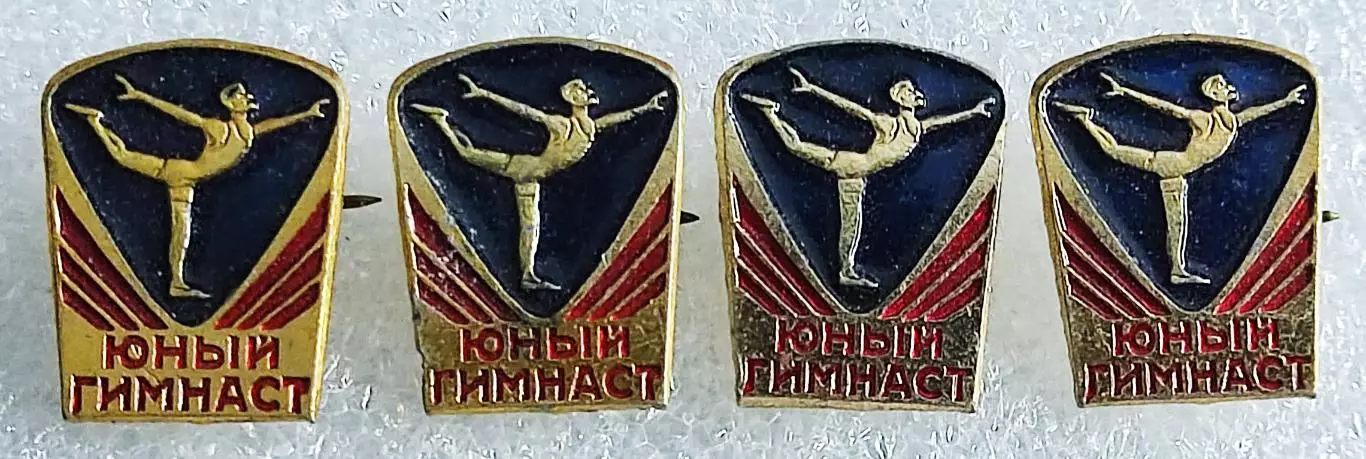 ПИОНЕРИЯ СПОРТ. ЮНЫЙ ГИМНАСТ. ВХО. цена за один знак