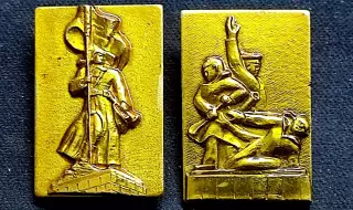 Флот СССР. Владивосток. Памятник погибшим морякам и борцам революции. пара