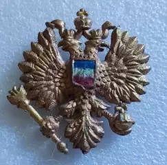ГЕРБ РОССИИ. ДВУСТОРОННИЙ. ПОДВЕСКА. пластик
