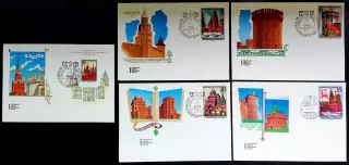 СССР ХМК с ОМ СГ. 1971. Историко-архитектурные памятники. Первый день. одним лот